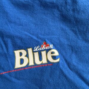 Hanes Heavyweight Blue T-Shirt